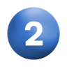 Number 2 icon