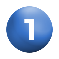 Number 1 icon